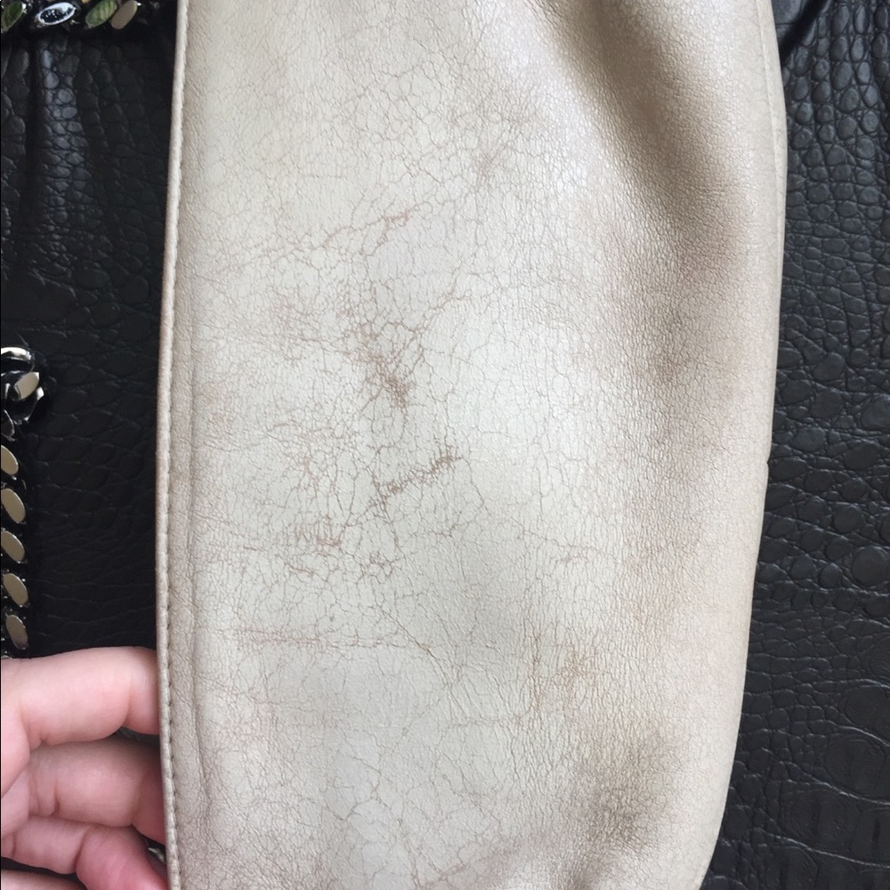 ❤️TRADED❤️CHANEL IVORY CHAIN CLUTCH HANDBAG QUILT - Picture 7 of 8